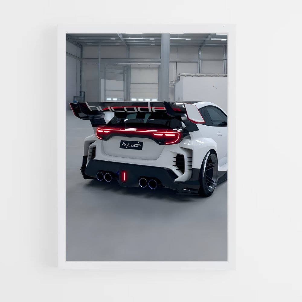 Poster Yaris Sportive – affiche Toyota (vue 3)
